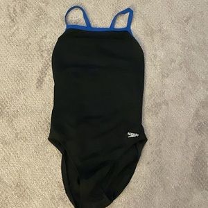 Speedo one piece.